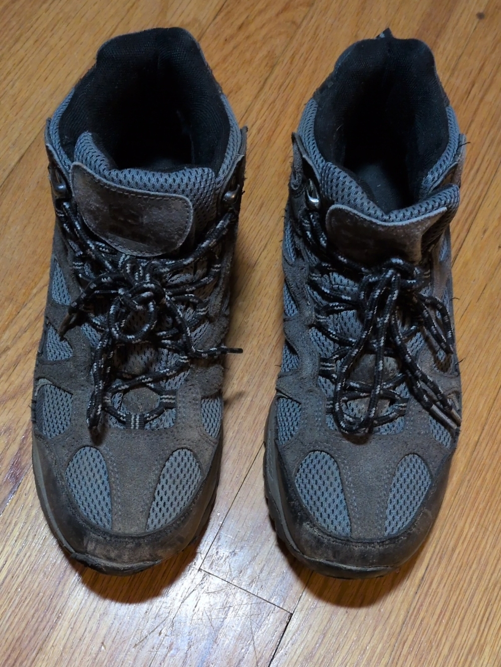 Men's Khombu Hiking Boots - Durable Outdoor Trail Shoes size 8
